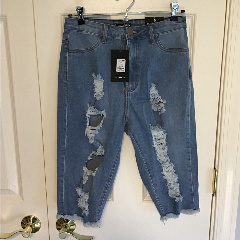 Fashion Nova Lost at Sea Shorts